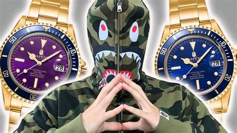 bapex watch fake